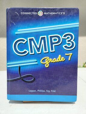Connected Mathematics 3 Grade 7 CMP3 7th Grade Textbook Book Hardcover Pearson